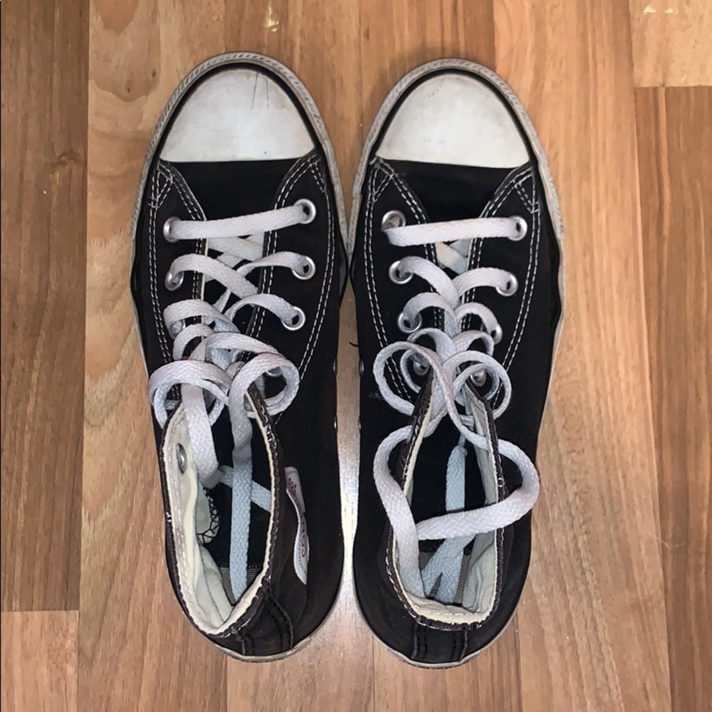 Black Converse High Tops